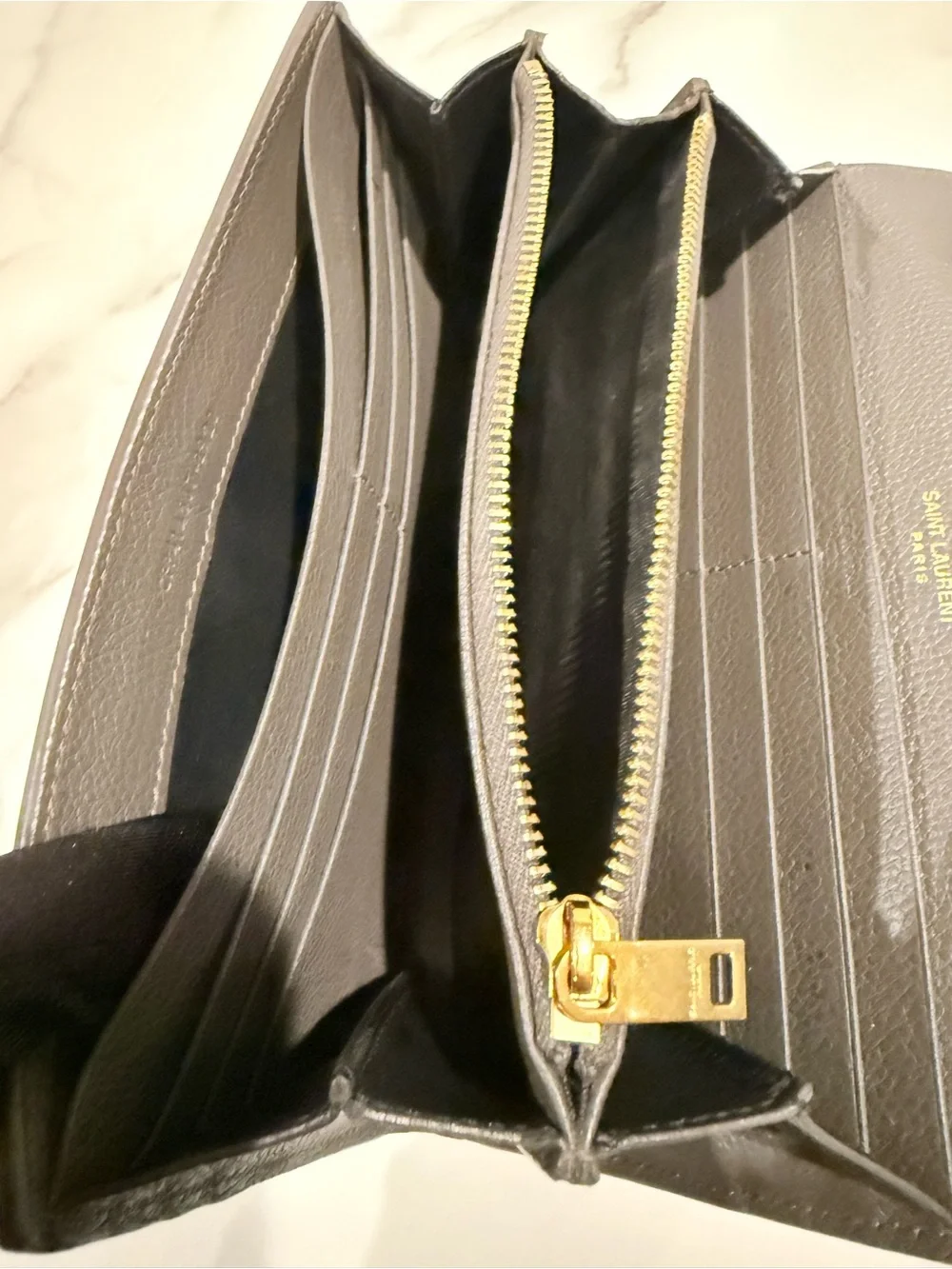 YSL Monogram Long  Wallet - Picture 17 of 17
